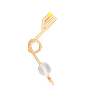 High Quality Various Size Disposable Medical Felame Three Way Latex Foley