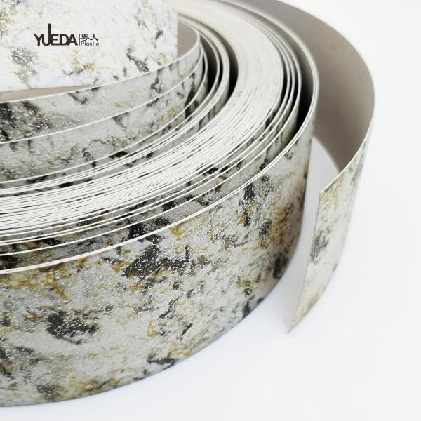 Quality YUEDA Plastic Edge / Seal Strip Model A0155 High-Toughness Fold-Resistant with Vivid Printed Patterns & Scratch-Wear Resistance for sale