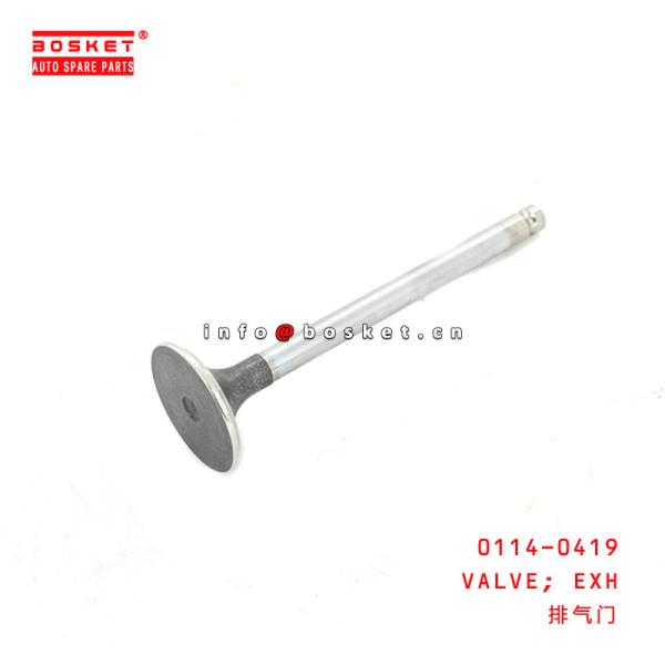 Buy cheap 0114-0419 Exhaust Valve For ISUZU 6BD1 from wholesalers