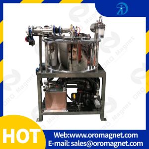 Buy cheap High efficent Magnetic Separator Machine wet Type Magnetic Separator suitable for ceramic  slurry chemical paste from wholesalers
