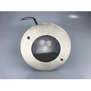 60° 3000K LED Inground Light With 316L Stainless Steel Titanizing