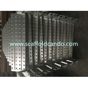 Buy cheap Ringlock system Q235 scaffolding 550*2691mm stair case 9 steps with 50mm hooks for ladder passagaway with high loading from wholesalers