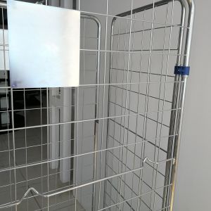 Buy cheap Warehouse Logistics Trolley Folding Rolling / Storage Pallet Container Trolley from wholesalers