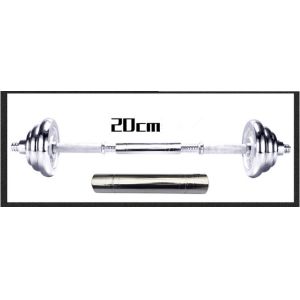 Buy cheap 11cm 20cm 30cm 40cm 50cm 60cm chromed  dumbbell connect bar  for weight lifting from wholesalers