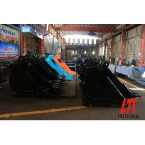 0.3 - 0.6 Cbm Excavator Heavy Duty Bucket For EC140B EC210B EC360B
