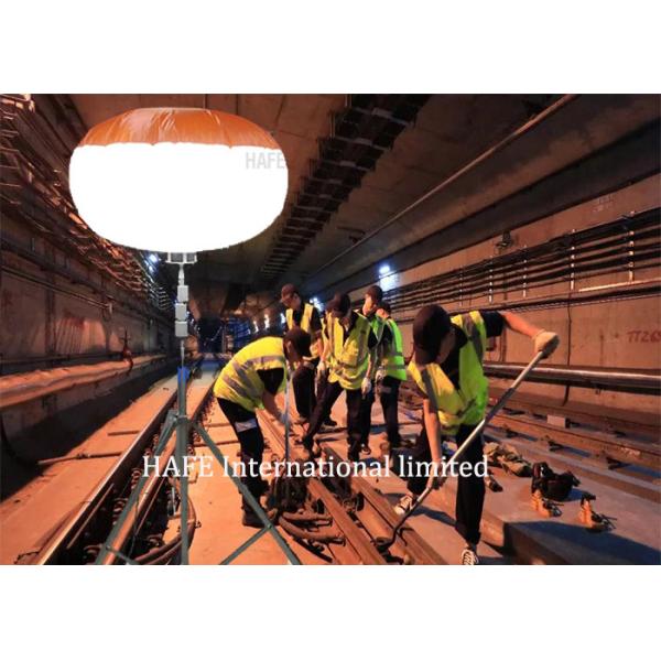 1000W Glare Free Lighting For Construction Of High Speed Rail With 110,000 L / M