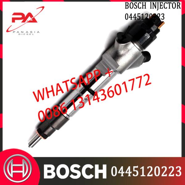 Quality 0445120223 Nozzle DLLA146P1725 Diesel Engine WP10 WD615 Common Rail Fuel Injector 0445120129 0445120200 for sale