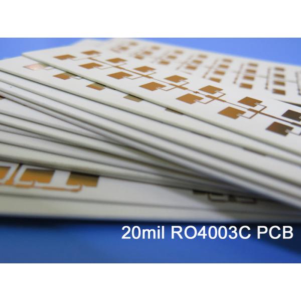 Buy cheap RO4003C Via Filled PCB Low DK For RF Applications from wholesalers