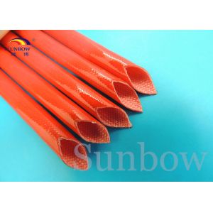 Buy cheap SILICONE RUBBER sleeve WITH GLASSFIBER Silicone fiber glass sleeving from wholesalers