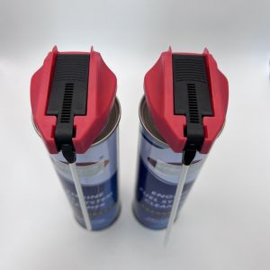 Foldable Trigger Cap with Extension Tube Compatible With Standard Aerosol Cans