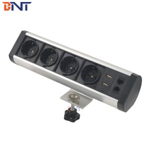 Buy cheap Boente eu power plug table edge clamping mounted desk socket / movable desk socket mounting tabletop socket from wholesalers