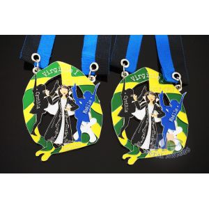 Buy cheap Carnival Custom Made Medals , Silver Plating Custom Metal Medallions from wholesalers