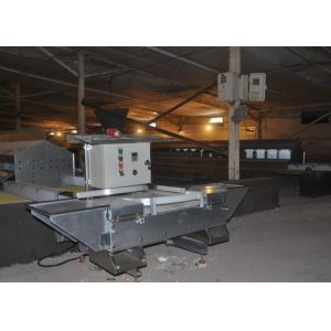 Galvanized SS304 Chicken Egg Collection System 2440mm Length