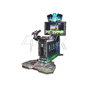 Buy cheap 42 Inch Laser Shooting Gun Game Machine / Amusement Arcade Machine from wholesalers