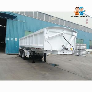 Buy cheap Durable Wabco Braking Flatbed 3 Axles 60T Dump Semi Trailers from wholesalers