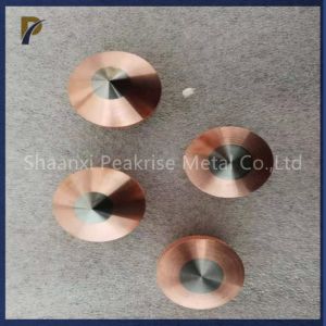 Bright Inlaid Tungsten Copper Alloy Electrode Composite 75 WCu