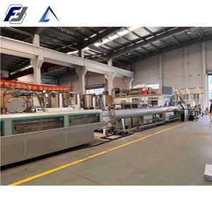 Buy cheap High Speed PE Pipe Extrusion Line PCL Control 380V 50Hz Single Screw PE Pipe product
