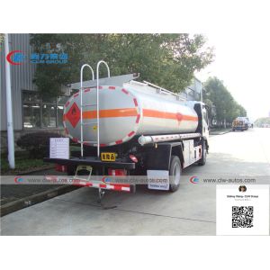 Buy cheap 8000 Liters HOWO 4x2 Gasoline Tank Truck With Dispenser from wholesalers