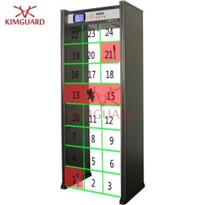 Buy cheap 24 Zones Walk Through Metal Detector , metal detector camera 255 Level Sensitivity Capture Picture from wholesalers