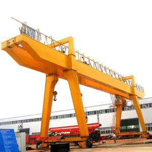 Buy cheap High Technique Double Beam Electric Gantry Crane Heavy Duty Cabin Control Box Type from wholesalers