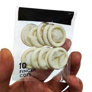 Buy cheap 10pc Latex Finger Cots Natural Latex Disposable Finger Sleeve For Industrial Use from wholesalers