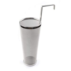 Buy cheap Single Hook 35cm Stainless Steel Hop Filter Mesh Tea Infuser With Handle from wholesalers
