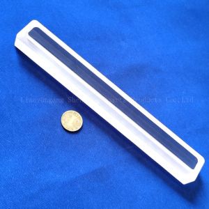 Buy cheap CNC high-precision customized transparent quartz frosted quartz parts from wholesalers