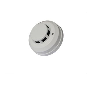 Optical Smoke Alarm with Remote LED Indicator for Building Fire Detection