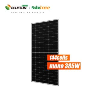 Buy cheap High Power Bluesun  Perc Mono Solar Panel Perc Half Cut Solar Panels 24 Volt 144cell from wholesalers