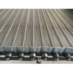 Buy cheap ODM High Temperature Diamond Mesh Steel Wire With Chain Driven from wholesalers