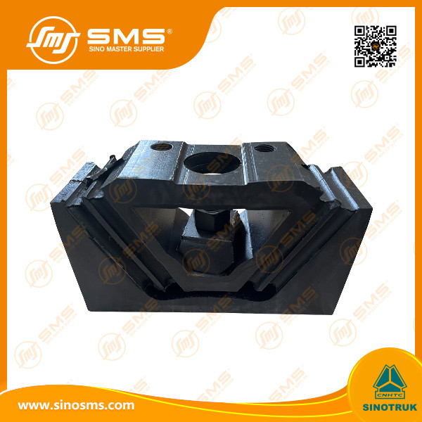 Quality AZ9770591013 Engine Rear Support Sinotruk Howo Engine Spare Parts for sale