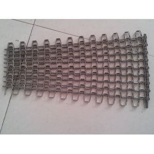 Buy cheap SS wire mesh belts flat wire mesh belts height wire mesh conveyor belts from wholesalers