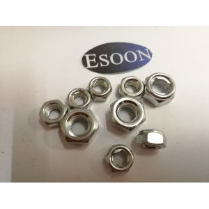 DIN6925 M6,M8 Prevailing torque type hexagon nuts,all metallic Hex self-locking