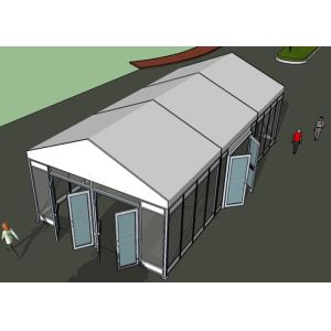 Buy cheap Classical Shape Professional Glass Wall Tents For Outdoor Gathering Shelter from wholesalers