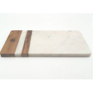 Buy cheap Customized Stone Placemats Rectangular Marble Acacia Wood Cutting Boards product