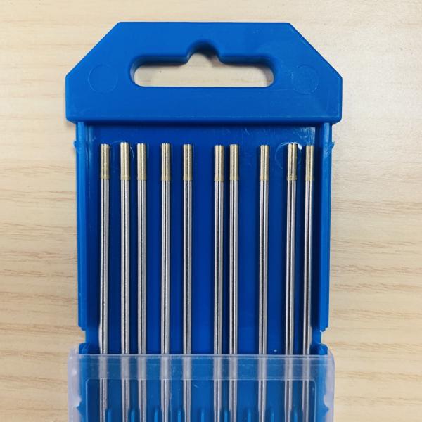 Quality 2.4mm*175mm WL15 Tungsten Electrodes TIG Welding Consumables with Customized Support for sale