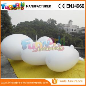Buy cheap Giant White Or Customized Color Advertising Inflatables Helium Balloon Blimp Com1 Express from wholesalers