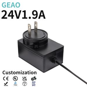 Buy cheap Electronic 24V 1.9A Interchangeable Power Adapter Swappable Power Pack from wholesalers