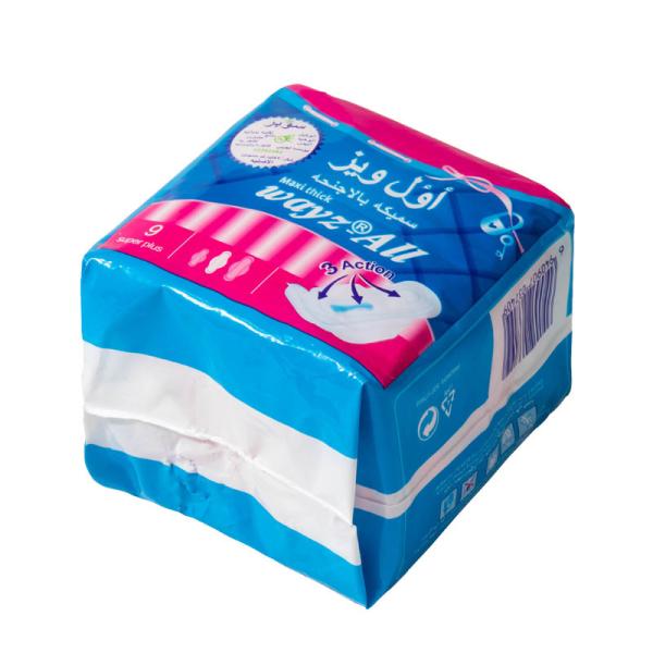 Disposable Pads For Women Biodegradable Herbal Sanitary Heavy Pads Overnight Sanitary Napkins