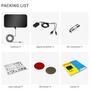 Long Range Smart Wireless Caravan TV Antenna with Vertical Polarization