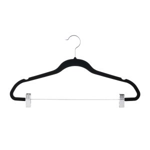 Buy cheap Trouser Metal Clips Slim Velvet Hangers Multipurpose from wholesalers