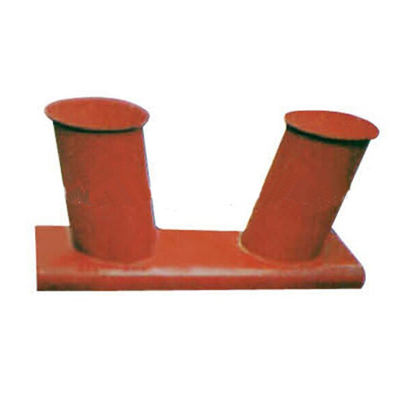 Quality Competitive Price Marine Mooring Welded Inclined Bollard for sale
