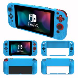 Buy cheap HOXC Popular Silicone Shell Case for OLED Switch, OME Nintendo Factory OLED Switch Nintendo Cover Devices with Big Kickstand Cutout from wholesalers