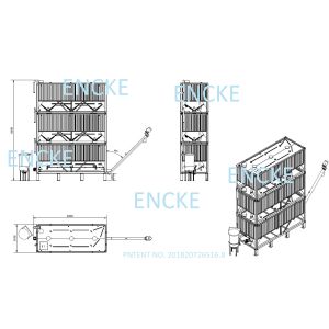 Buy cheap Container Shaped Auger 26M3*3 Concrete Grain Silos from wholesalers