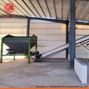 40kw 20m3 Chicken Waste Manure Composting Machine