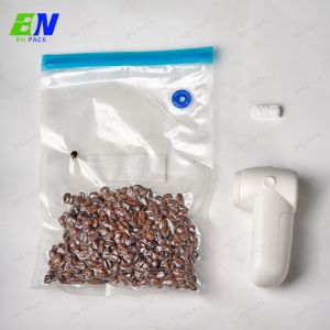 Buy cheap 500g Rectangular Customized Vacuum Packaging Bag With Pump product