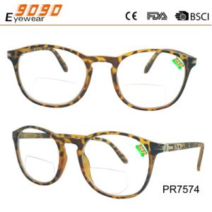 Buy cheap Retro fashionable  bifocal reading glasses ,made of PC frame ,Power rang : 1.00 to 4.00D from wholesalers