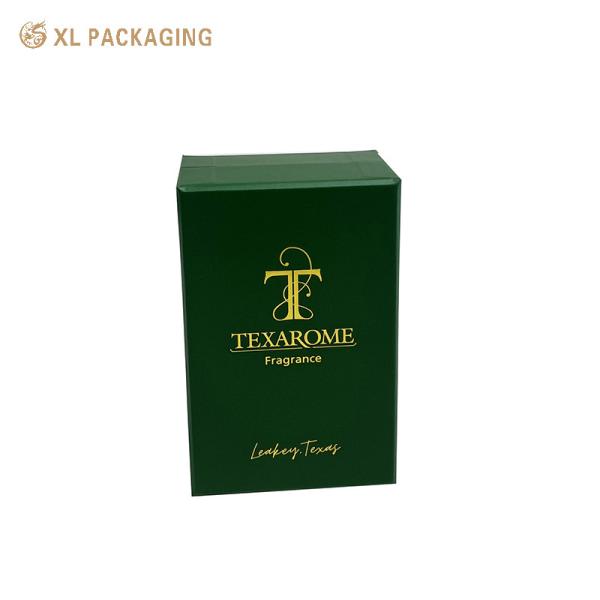 Buy cheap Hot Stamping Luxury Custom Perfume Box Perfume Cosmetic Packaging Paper Box With Custom Logo Lid Base Shape from wholesalers