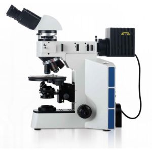 Buy cheap PL10X22mm Transmission Light Microscope 20x 50x Digital Polarizing Microscope product