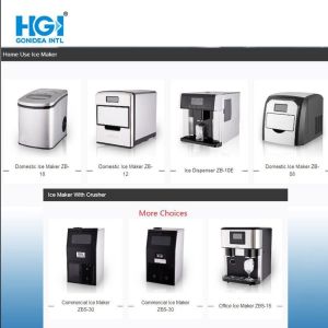 Buy cheap SS Body Plastic Lid Home Ice Making Machine Free Standing from wholesalers